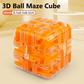 🎁🎄 Soldes de Noël anticipés 70 % de réduction 🧩 Grand labyrinthe 3D Puzzle Maze Cube - Jouet casse-tête captivant