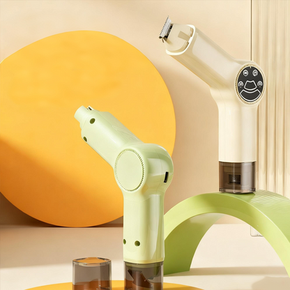 Tondeuse et lime à ongles 2 en 1 pour animaux de compagnie avec lumière LED