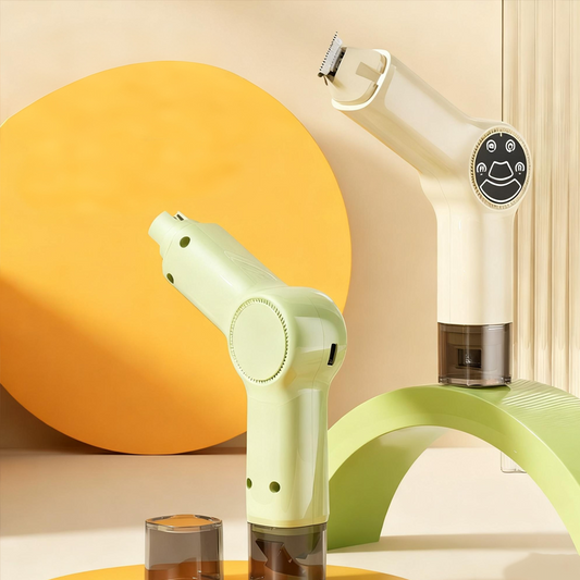 Tondeuse et lime à ongles 2 en 1 pour animaux de compagnie avec lumière LED